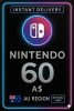 Nintendo eShop Prepaid Card - A$60