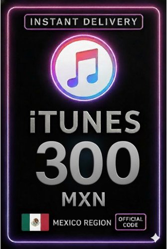 iTunes Gift Card 300 MXN MX