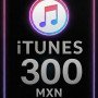 iTunes Gift Card 300 MXN MX