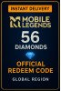 Mobile Legends 56 Diamond