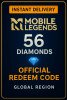 Mobile Legends 56 Diamond