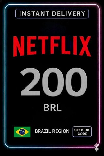 Netflix Gift Card 200 BRL BR