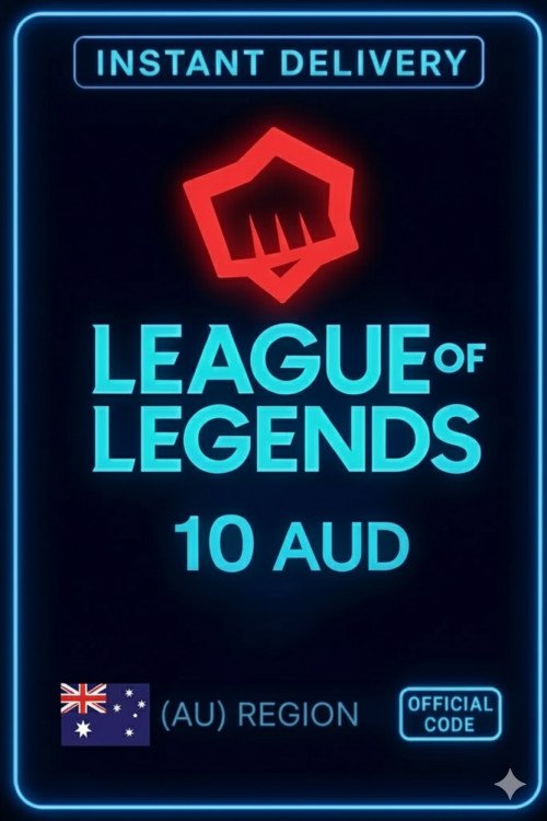League of Legends 10 AUD RP Gift Card