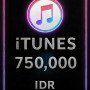 iTunes Gift Card Indonesia - 750.000 IDR