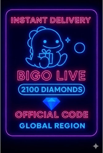 Bigo Live - 2100 Diamonds (Global)