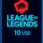 League Of Legends NA 10 Usd Riot Gift Card