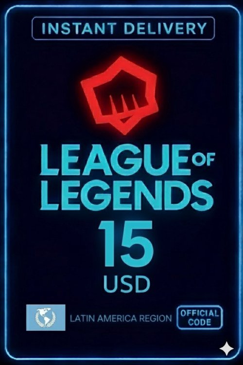 League Of Legends - 15 USD Riot Gift Card