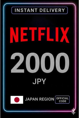 Netflix Gift Card 2000 JPY