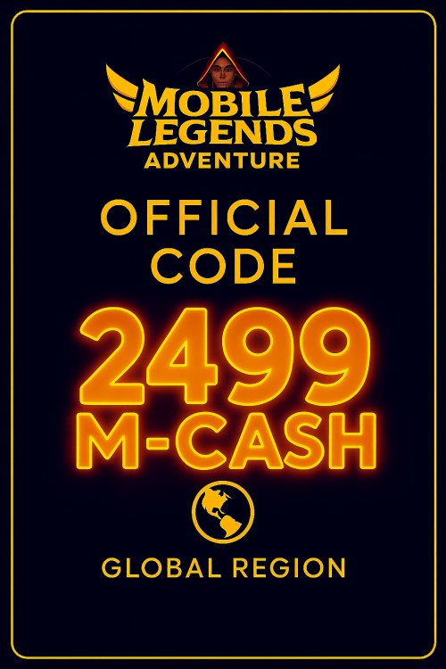 Mobile Legends Adventure 2499 M-Cash (Global)