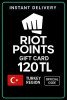 Riot Points 120 TL - (Türkiye)