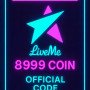 LiveMe - 8999 Coin