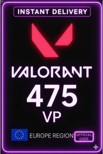 Valorant Points - 475 VP (EU Server)