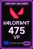Valorant Points - 475 VP (EU Server)