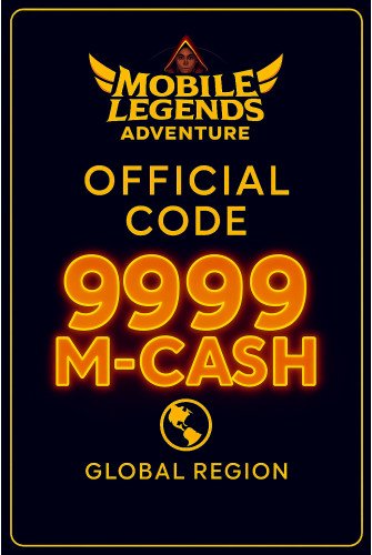 Mobile Legends Adventure 9999 M-Cash (Global)