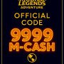 Mobile Legends Adventure 9999 M-Cash (Global)
