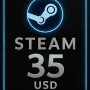 Steam Wallet Code - 35 USD (Nigeria)