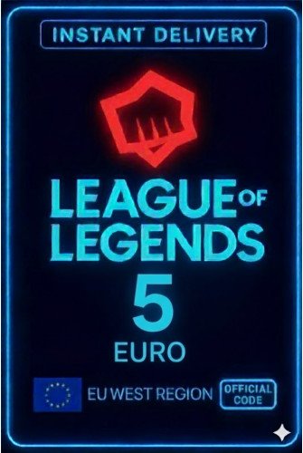 League Of Legends Eu West 5 EURO Points