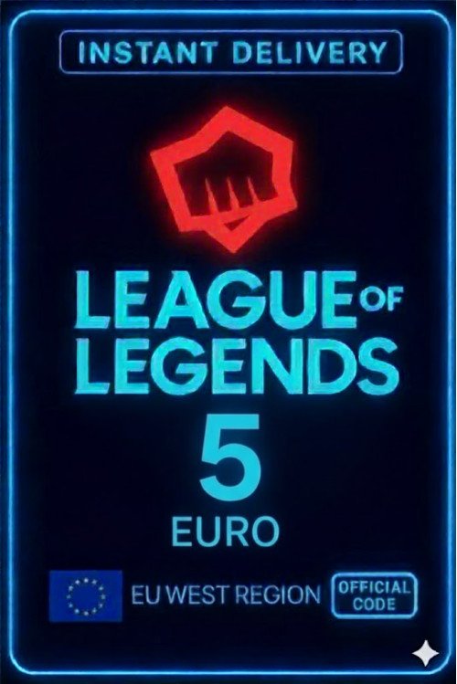 League Of Legends Eu West 5 EURO Points