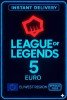 League Of Legends Eu West 5 EURO Points