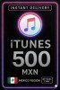iTunes Gift Card 500 MXN MX