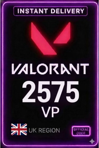 Valorant Points - 2575 VP (UK Seerver)