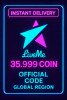 LiveMe - 35999 Coin