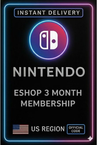 Nintendo eShop 3 Month Membership