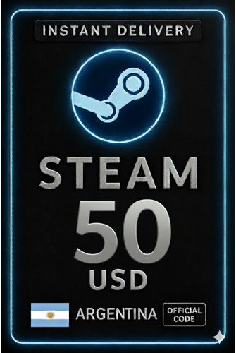 Steam Wallet Code - 50 USD (Argentina)