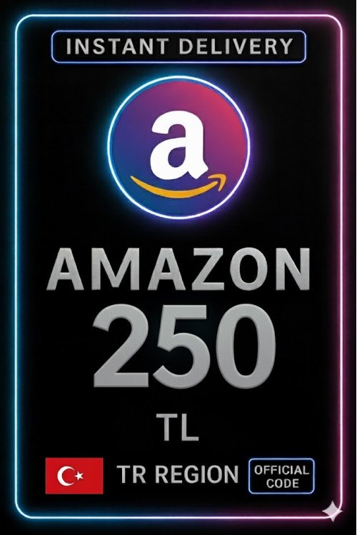 Amazon Hediye Kartı 250 TL