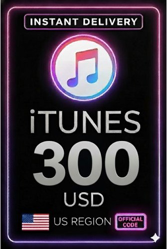 iTunes Gift Card - US$ 300