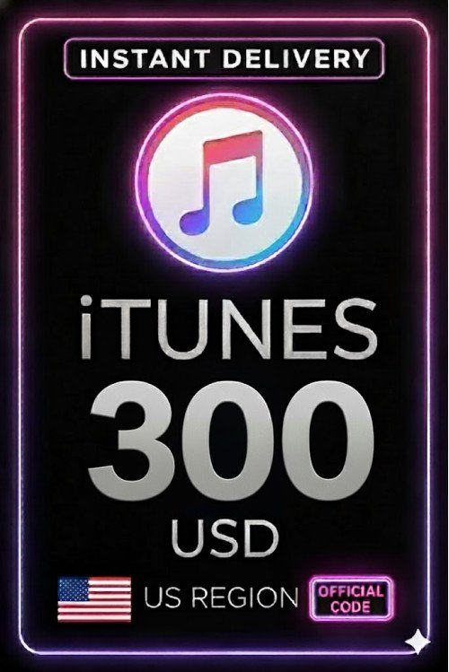 iTunes Gift Card - US$ 300