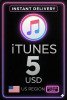iTunes Gift Card - US$ 5