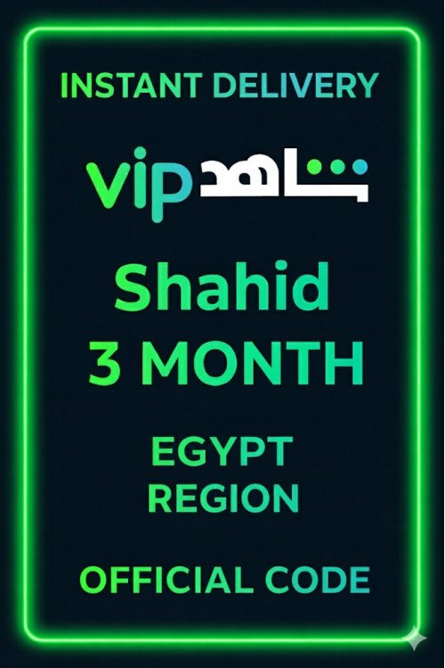 Shahid 3 MONTH (Egypt)