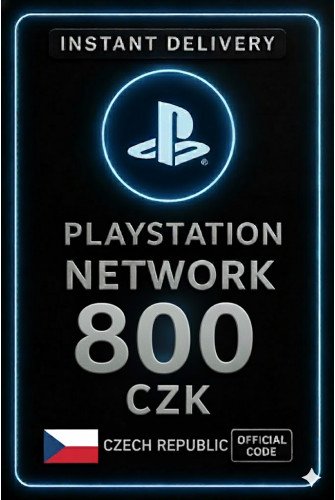 PSN Card Czech Republic - 800 CZK (CZ)