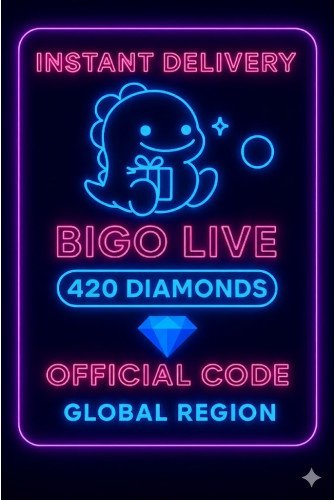 Bigo Live - 420 Diamonds (Global)