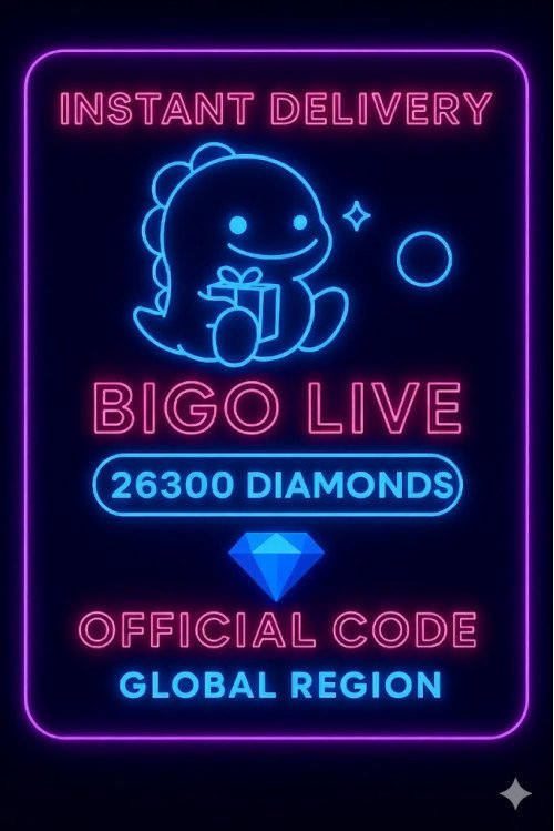 Bigo Live - 26300 Diamonds (Global)