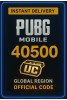 PUBG Mobile - 40500 UC