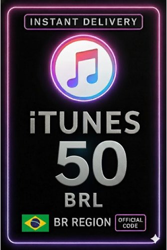 iTunes Gift Card - 50 BRL