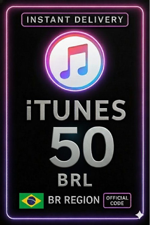 iTunes Gift Card - 50 BRL