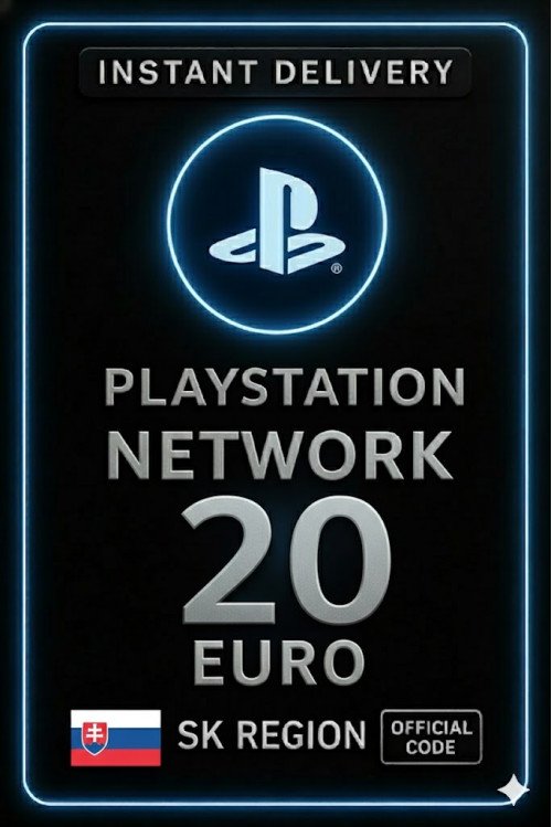 PSN Card Slovakia - 20 EUR