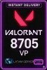Valorant Points - 8705 VP (Latam Server)