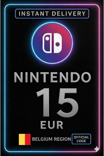 Nintendo eShop Card - 15€ (Belgium)