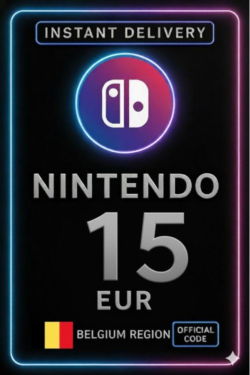 Nintendo eShop Card - 15€ (Belgium)