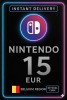 Nintendo eShop Card - 15€ (Belgium)