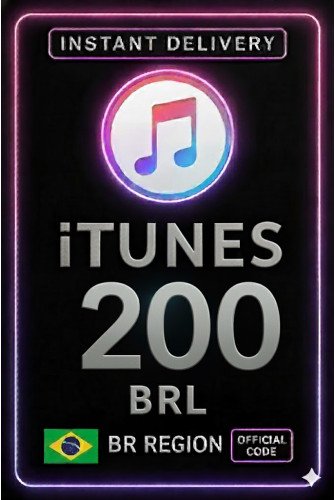 iTunes Gift Card - 200 BRL