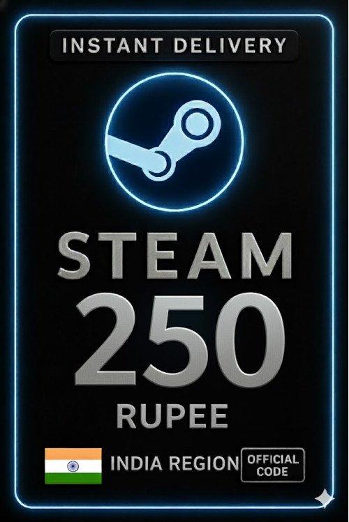 Steam Wallet Code 250 Rupee India