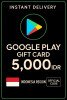 Google Play Gift Card - Indonesia IDR 5.000