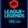 League Of Legends NA 100 Usd Riot Gift Card