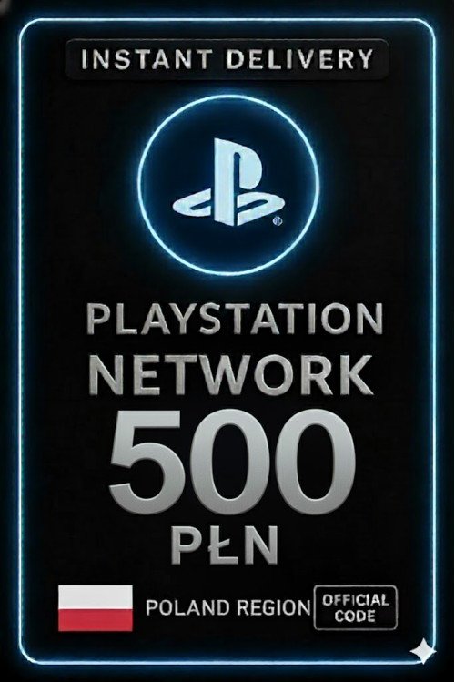 PSN Card Poland - PL 500