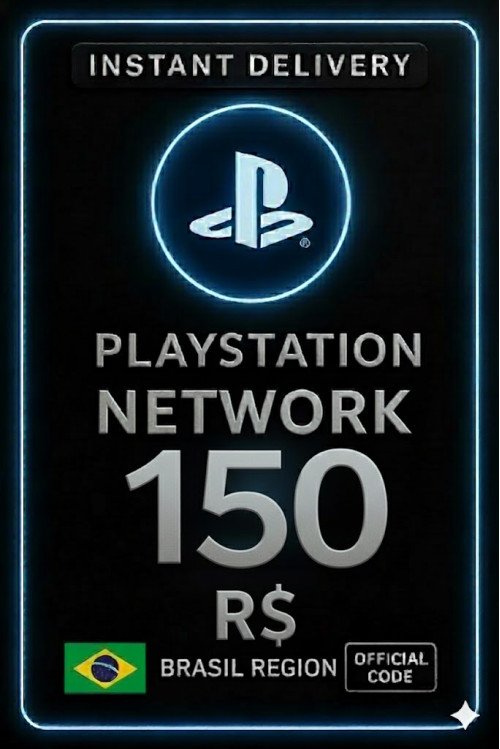 Playstation PSN Card BR - R$150